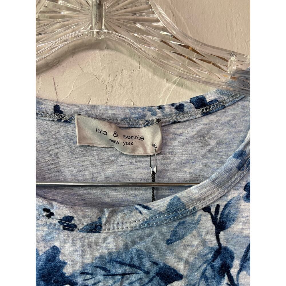 Lola & Sophie‎ Floral T-shirt Dress Sz S - Picture 3 of 8